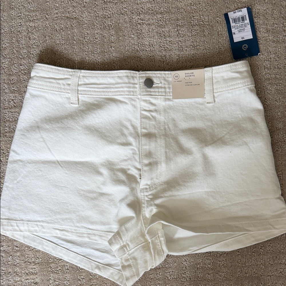 Universal thread White Denim Women Shorts